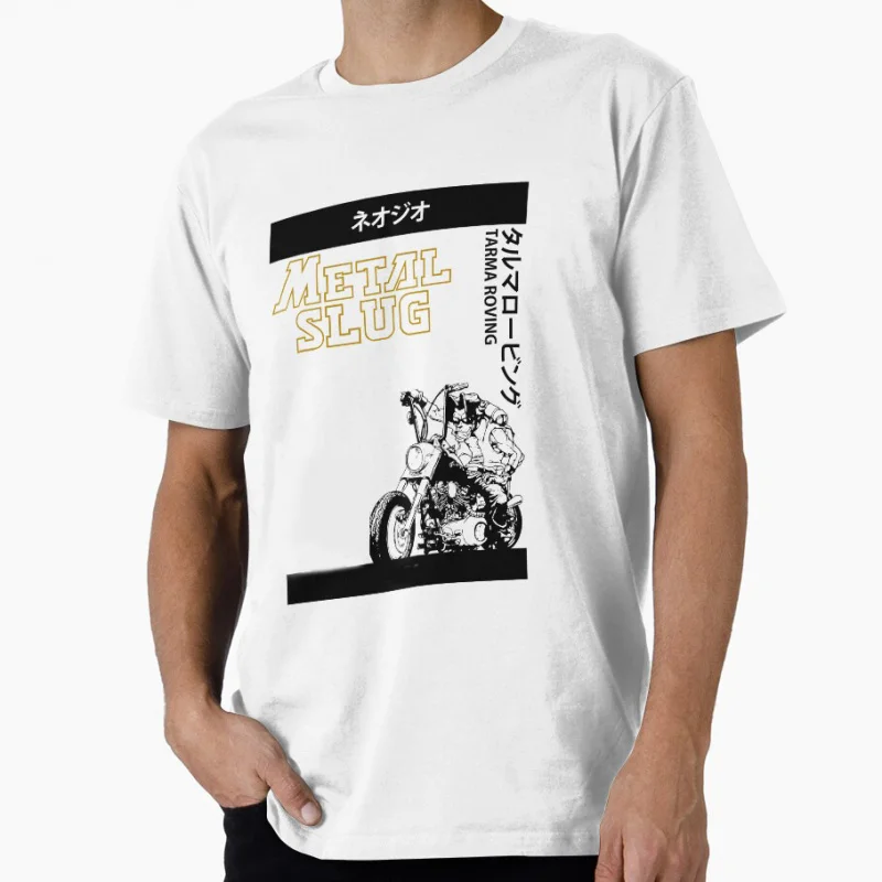 

Tarma Roving Metal Slug Heavy Machine Gun Arcade Gift T shirt Full Army Shooting War Game Graphic clothes All size Tops