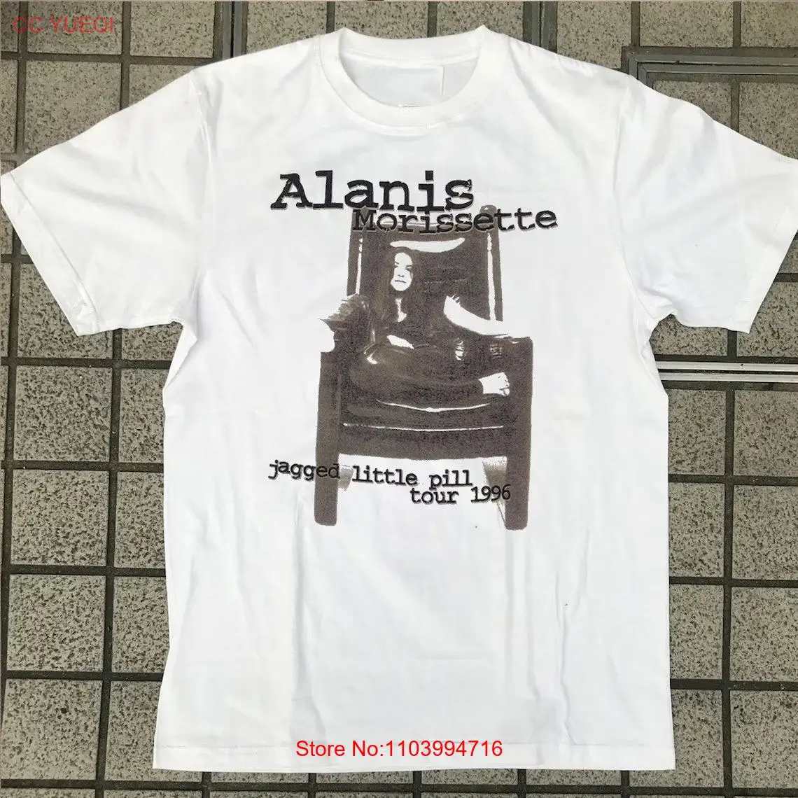 Alanis Morissette Jagged Little Pill Tour T Shirt Full Size S-5XL