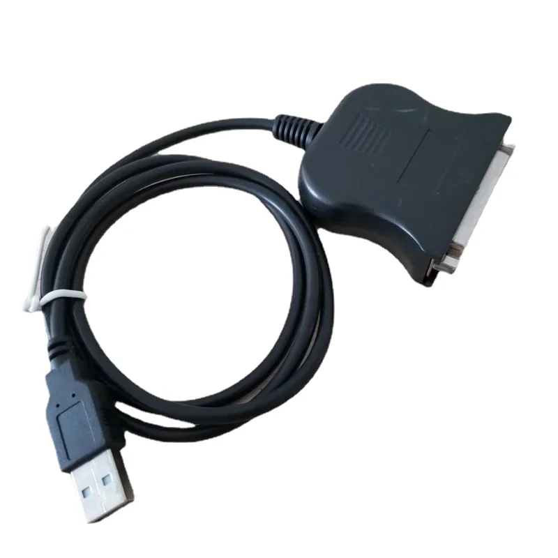 USB DB25 25Pin Male to Female Printer Parallel Port IEEE 1284 LPT Adapter Converter Cable Cord 0.8M