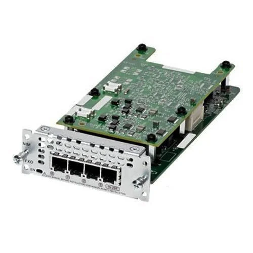 بطاقة وحدة نمطية للشبكة NIMD ، 4 منافذ ، ISDN ، BRI ، S ، T ، NIM ، من نوع T