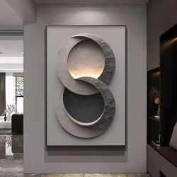 Modern  Foyer Living Room Decoration Luminous Corridor Hanging Mural Lights Luxury LED Wall Lamp With Simple Texture Style
