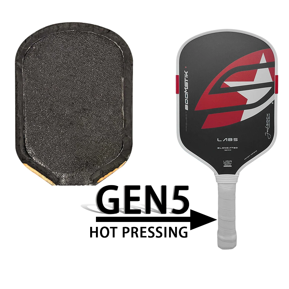 

Boomstick Selkirk Portable Pickleball Paddle Foam Core Raw Carbon Fiber Balanced EPP Sweet Spot for Entertainment And Training