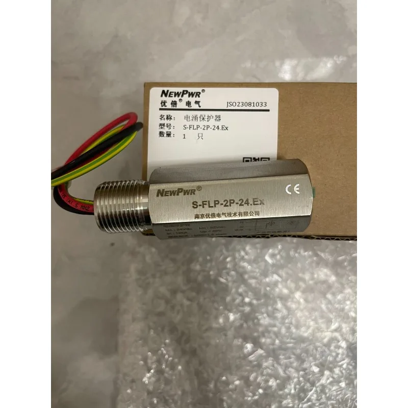 newpwr Surge Protector S-FLP-2P-24.EX Explosion-proof, Field Tubular Parallel Type, Threaded Type