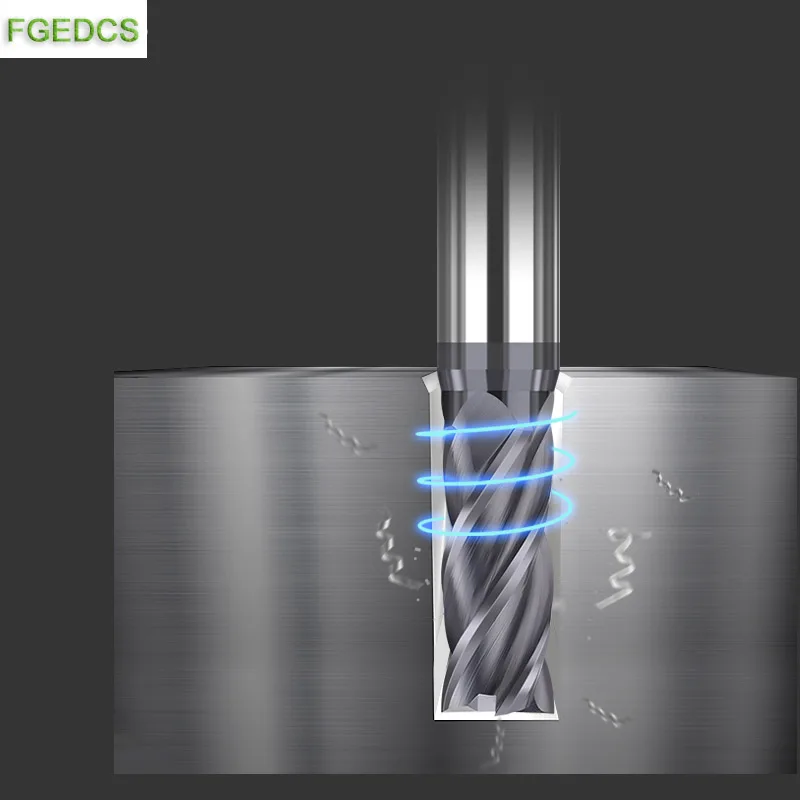 Imagem -03 - Flute Carbide End Moinho 5.1 5.2 5.3 5.4 5.5 5.6 5.7 5.8 5.9 6.1 6.2 6.3 6.4 6.5 6.6 6.8 6.9 Milímetros Cnc Cortador de Mini Ferramentas de Aço do Metal 4