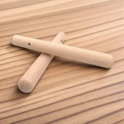 

150X21Mm Baby Grinding Rod Natural Wood Pestle For Suribachi Mortar Muddler Canning Sauce Soup Puree Jelly Making Wooden
