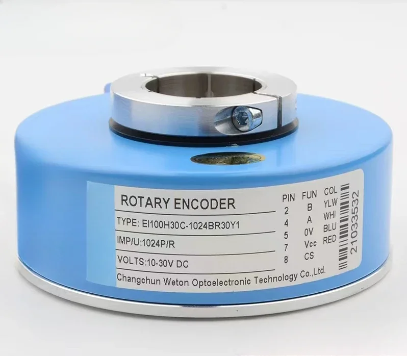 Huitong Brand Universal Asynchronous Machine Elevator Hollow Shaft Rotary Encoder EI100H30C-1024BR30Y1