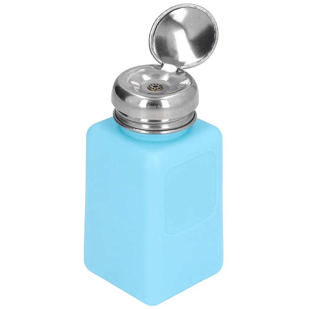 

150ML Press Pumping ESD Fluid Dispenser Push Down Alcohol Dispenser Pump Bottle Liquid Dispenser Bottle for Mobile Phone Repair
