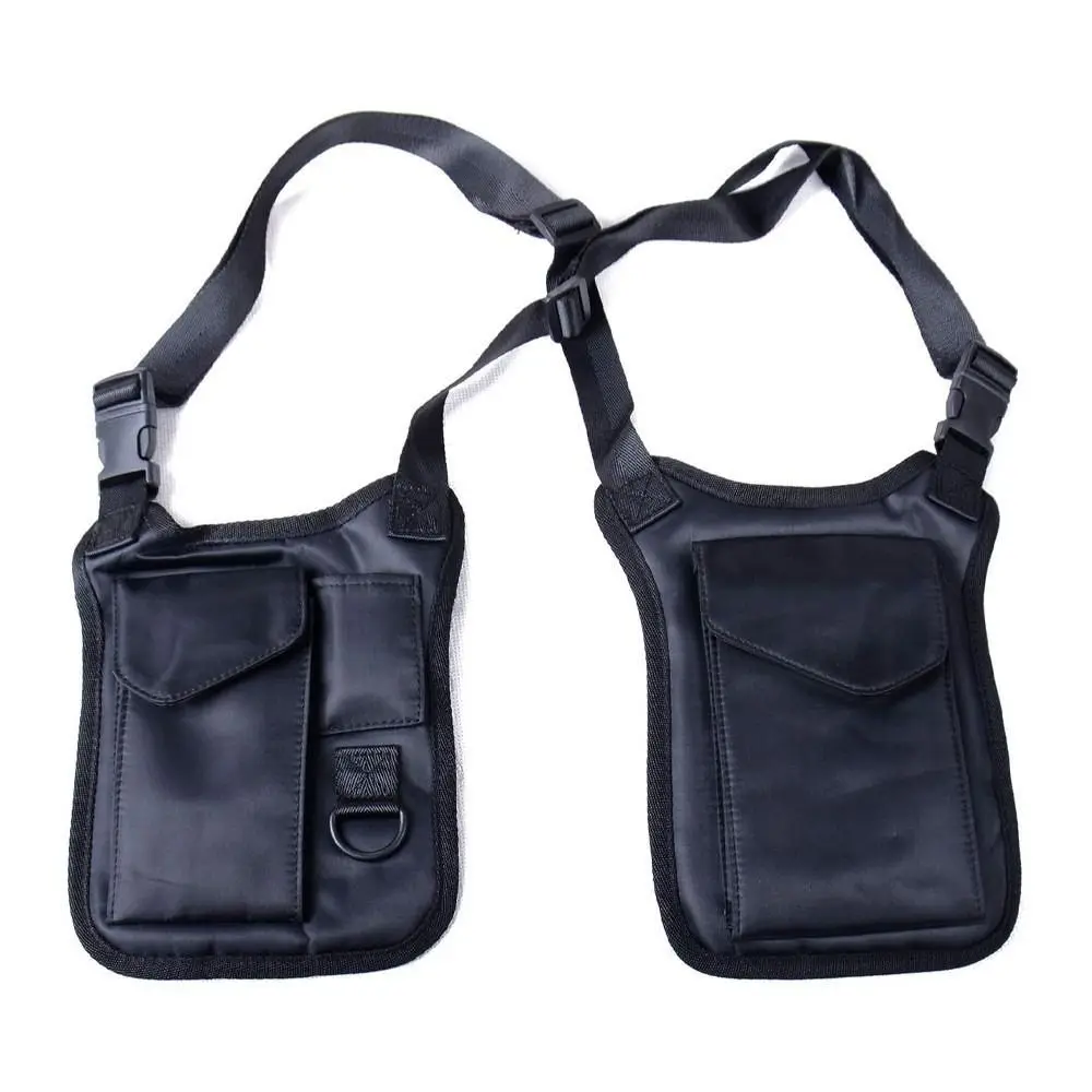 Large Capacity Underarm Hidden Bag Adjustable Shoulder Straps Shoulder Bag Anti Theft Bag Light Weight Terylene Underarm Wallet