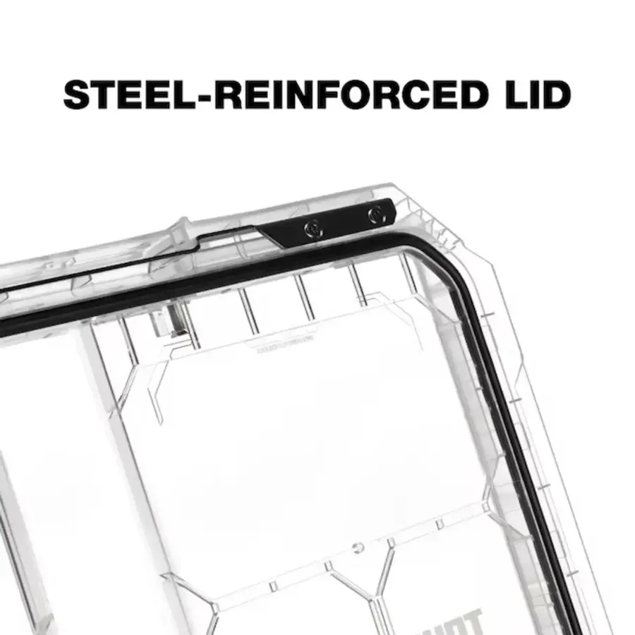 TOUGHBUILT TB-B1-O-10 Stacktech Low Profile Full Organizer Medium Size IP65 Waterproof Tool Box