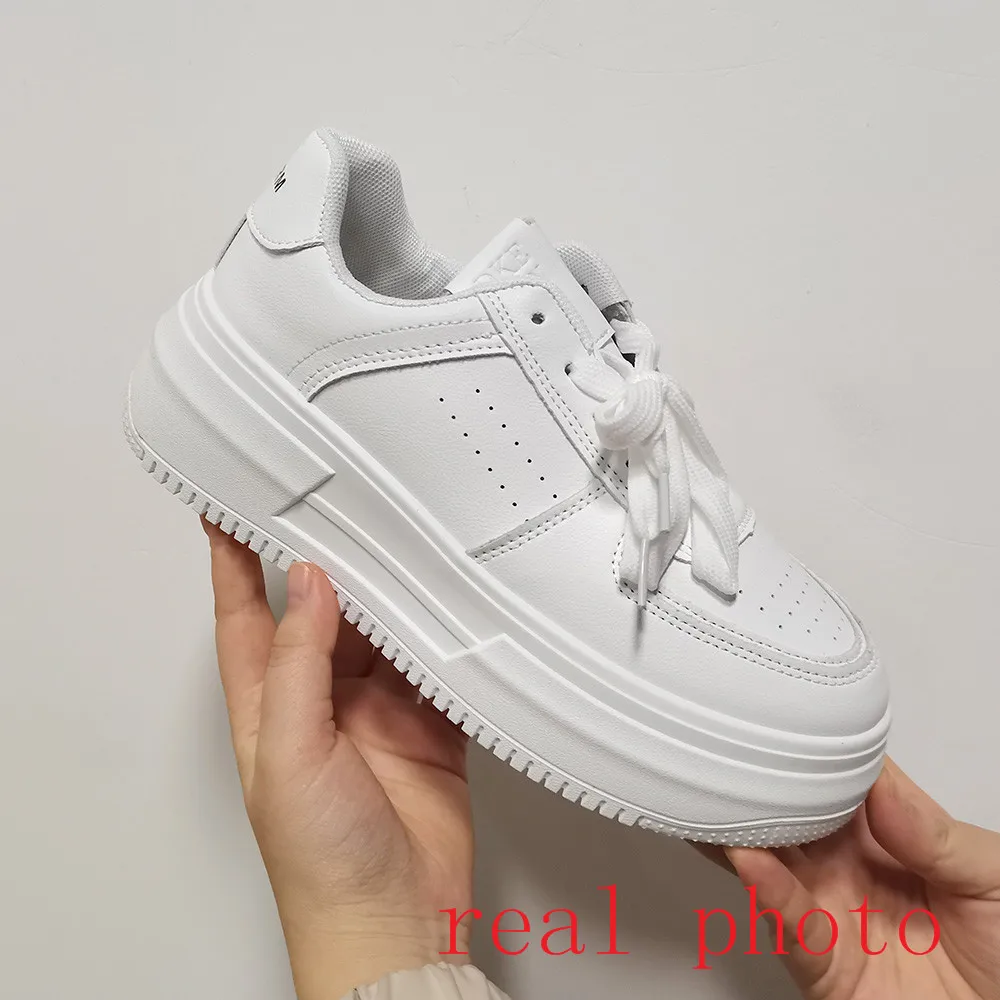 Women\'s sports shoes Women Sneakers Fashion Shoes spring Trend Casual Sneakers Female Comfort White Vulcanized Platform Shoes 41