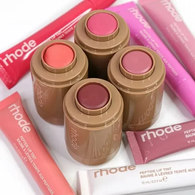 حقيبة مكياج فقاعية ذات إصدار محدود من رود سمر، مرآة زجاجية، كريم وجه الحليب، حزمة المرحاض، حزمة الشمس نقع تان لاين، جيب أحمر الخدود #4