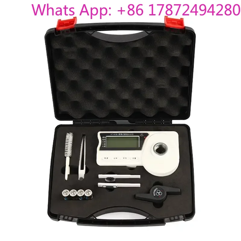 Fast Result Grain Seed Moisture Meter for Rice Paddy Corn Wheat Barley Soybean Peanut And Coffee Bean - Accurate Testing Tool