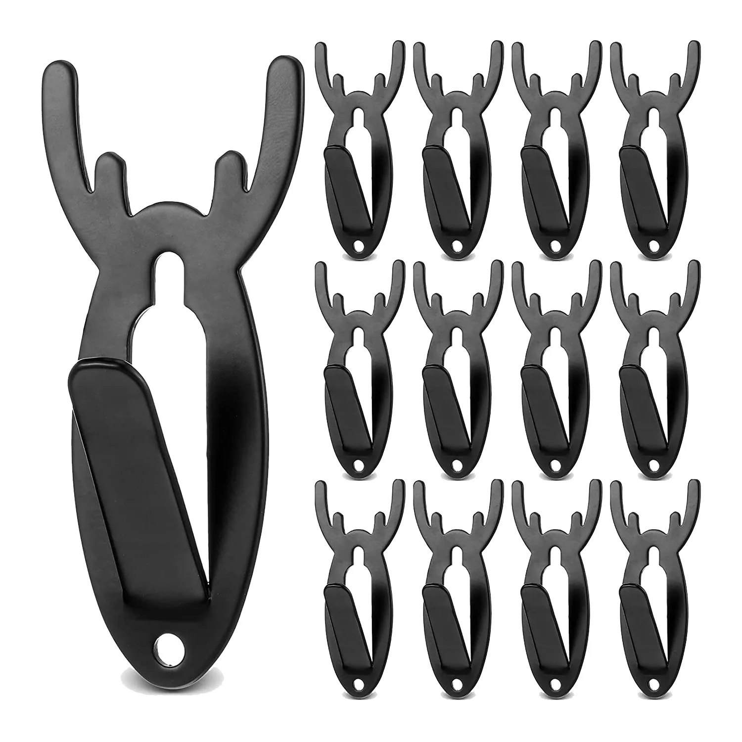 

8 PCS European Mount Skull Hanger Deer Skull Hooks Antler Style Mounts Deer Skull Hanging and Mounting