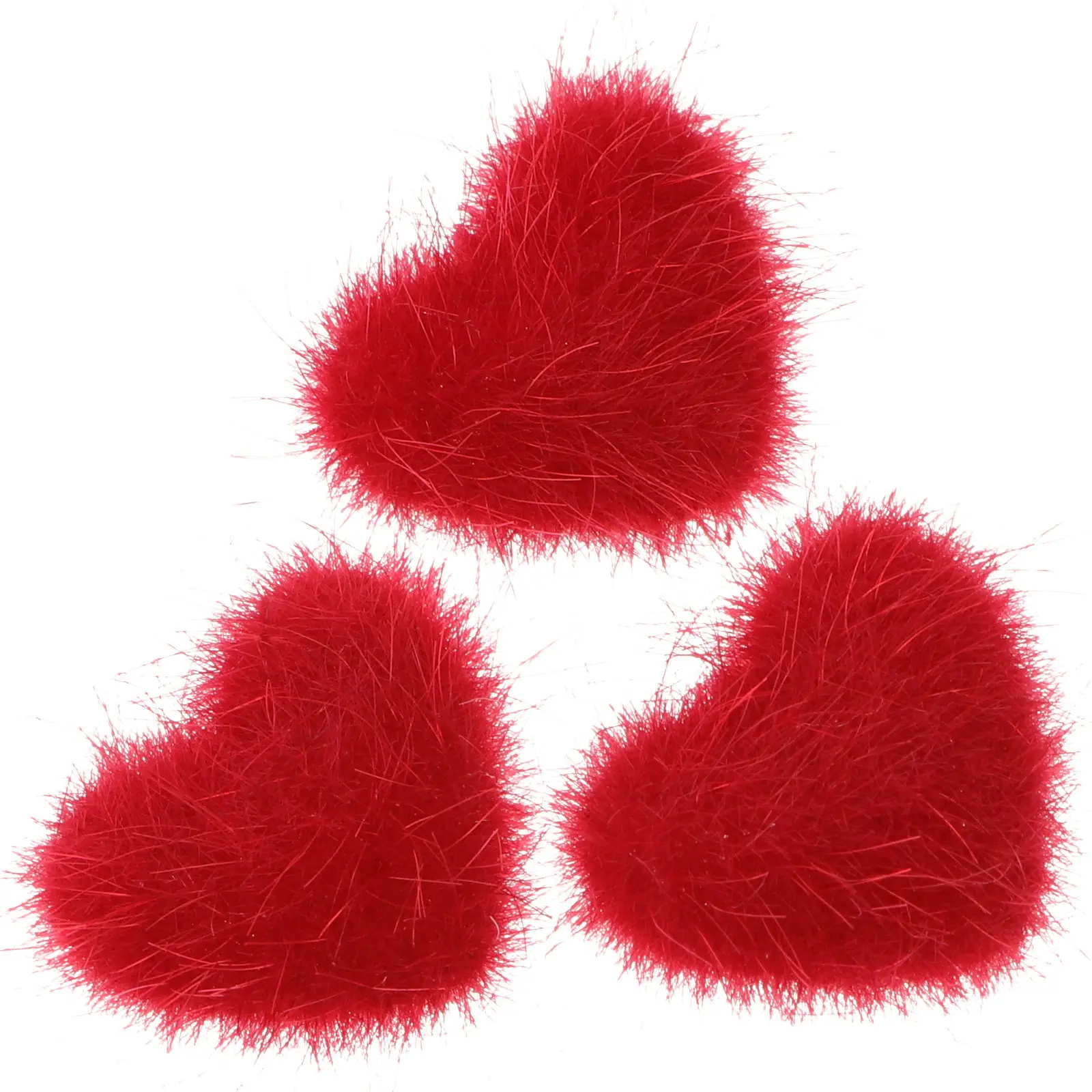 

3Pcs Lovely Heart Nail Art Ornaments High Quality Material Bright Detailed Manicure Decor Nail Beauty Supplies Gift