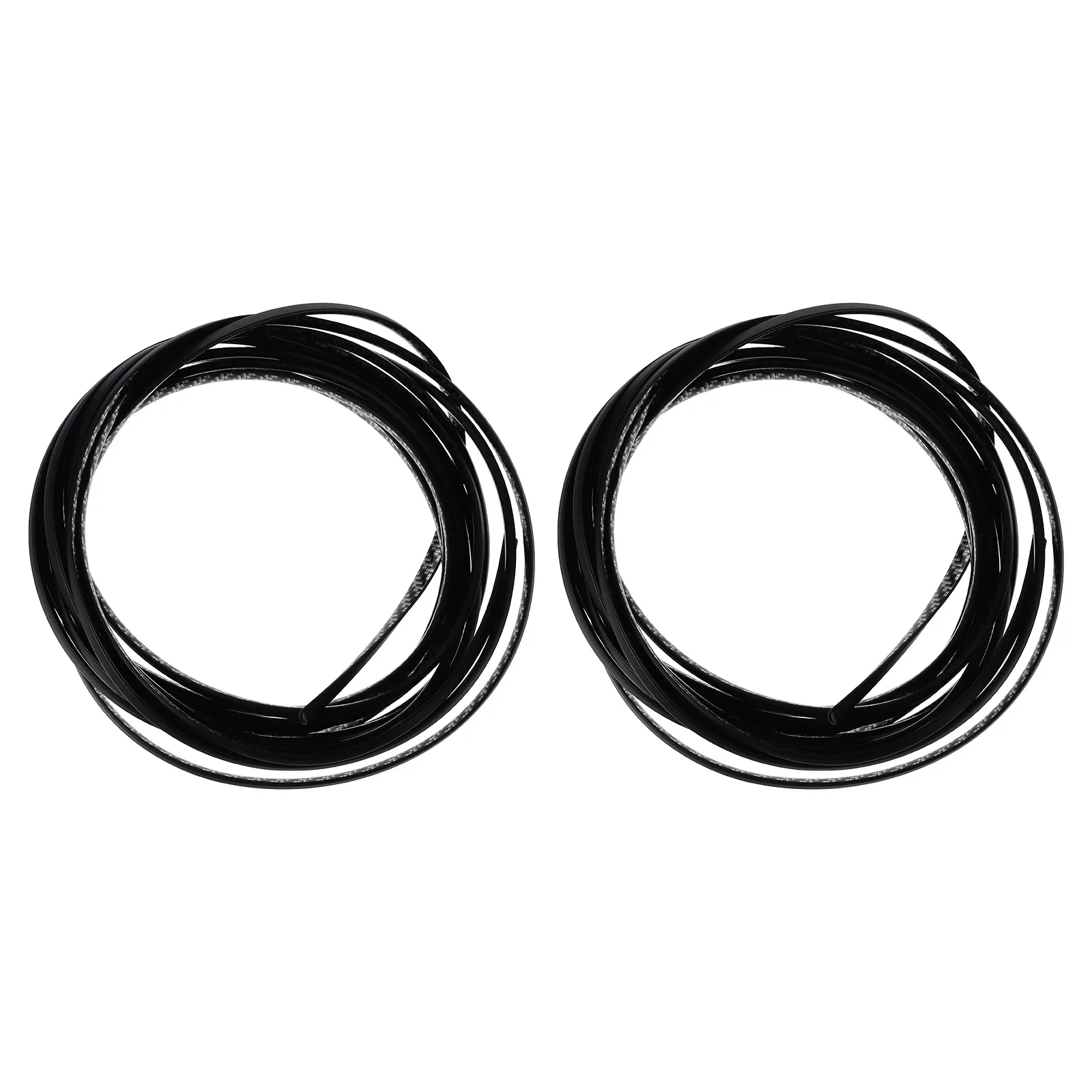 

2pcs Car Door Guards PVC Protector Bumper Strip Crash Sticker Durable Texture Practical Functions Decorative Effect Door
