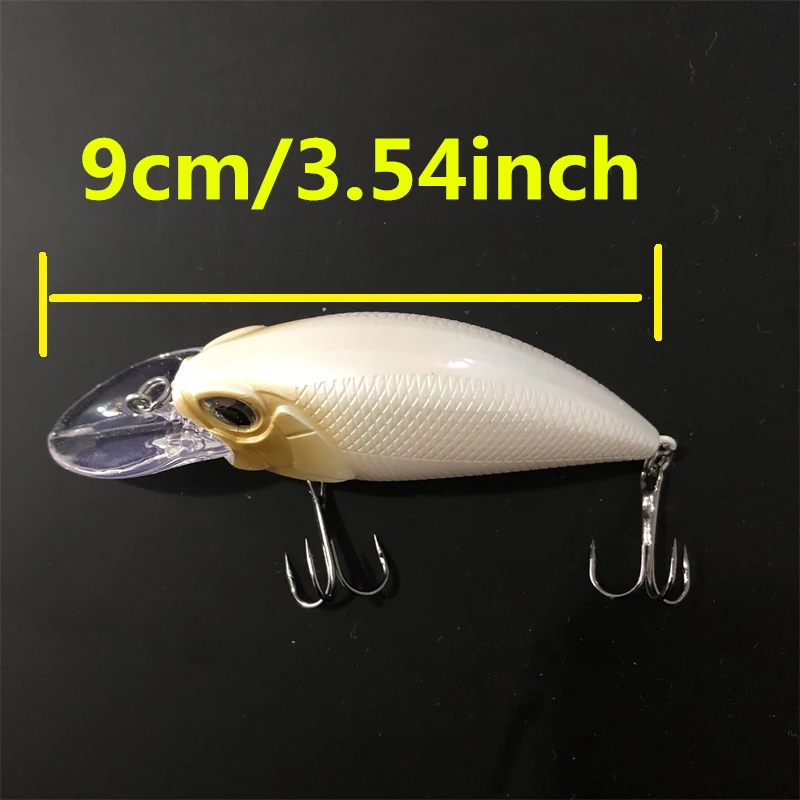 LURETV DUO نفس النمط متوسط الطبقة فات مان موراتا كي فات مان 15.5 جرام روك ليتل فات مان ديب دايف فات مان لوريا طعم مزيف