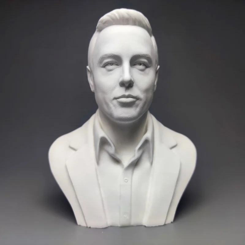 

Elon Musk Model Plaster Figure Sculpture Art Decoration Ornaments Interior Art Living Room Figurines Desktop Decor Statue Modern