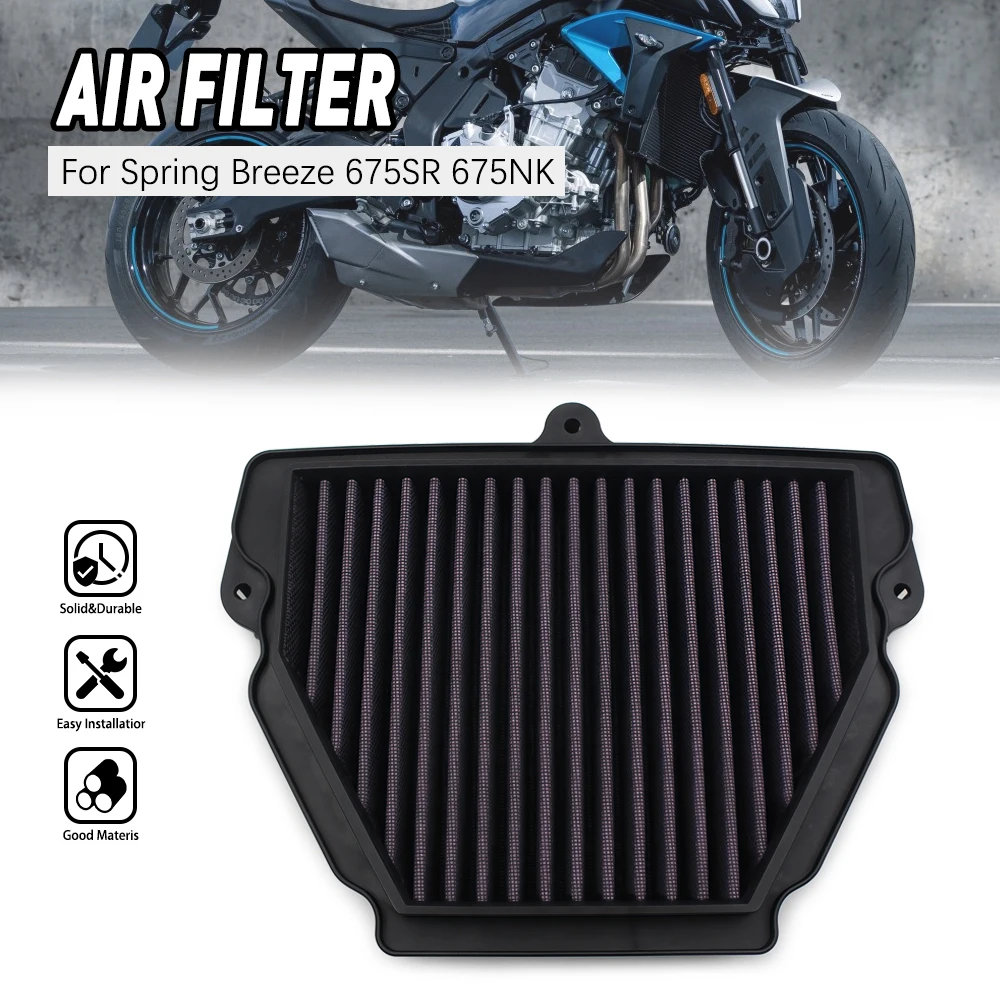 

Motorbike Air Cleaner Filter FOR CFMOTO 675NK 675SRR 675SS Motorcycle Accessories