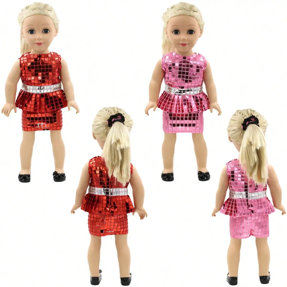 

18 Inch Fashion Doll Dress Doll Clothing, Accessories, Playtime Outfit, No Doll Or Shoes Included
