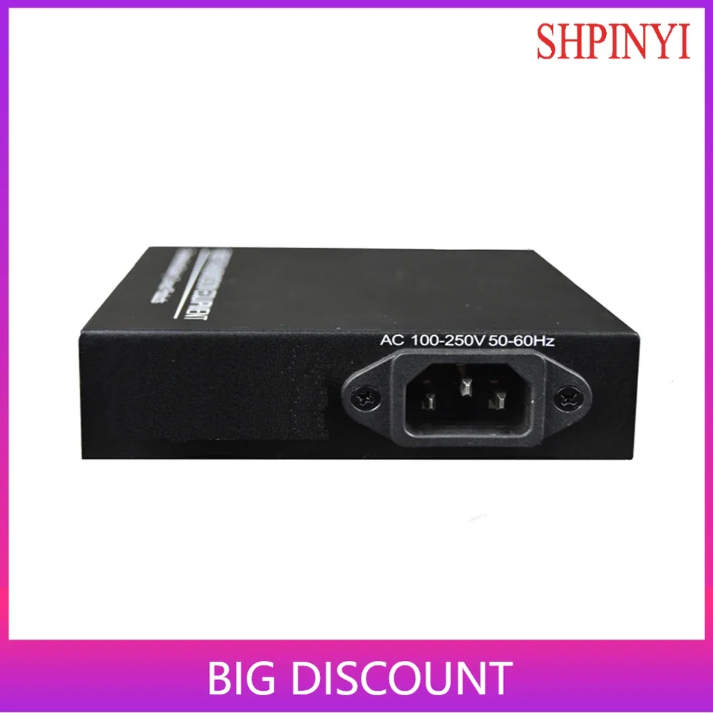 

OEM-производитель Mini Type SM MM 4-портовый 10/100M Ethernet в оптоволоконный медиаконвертер