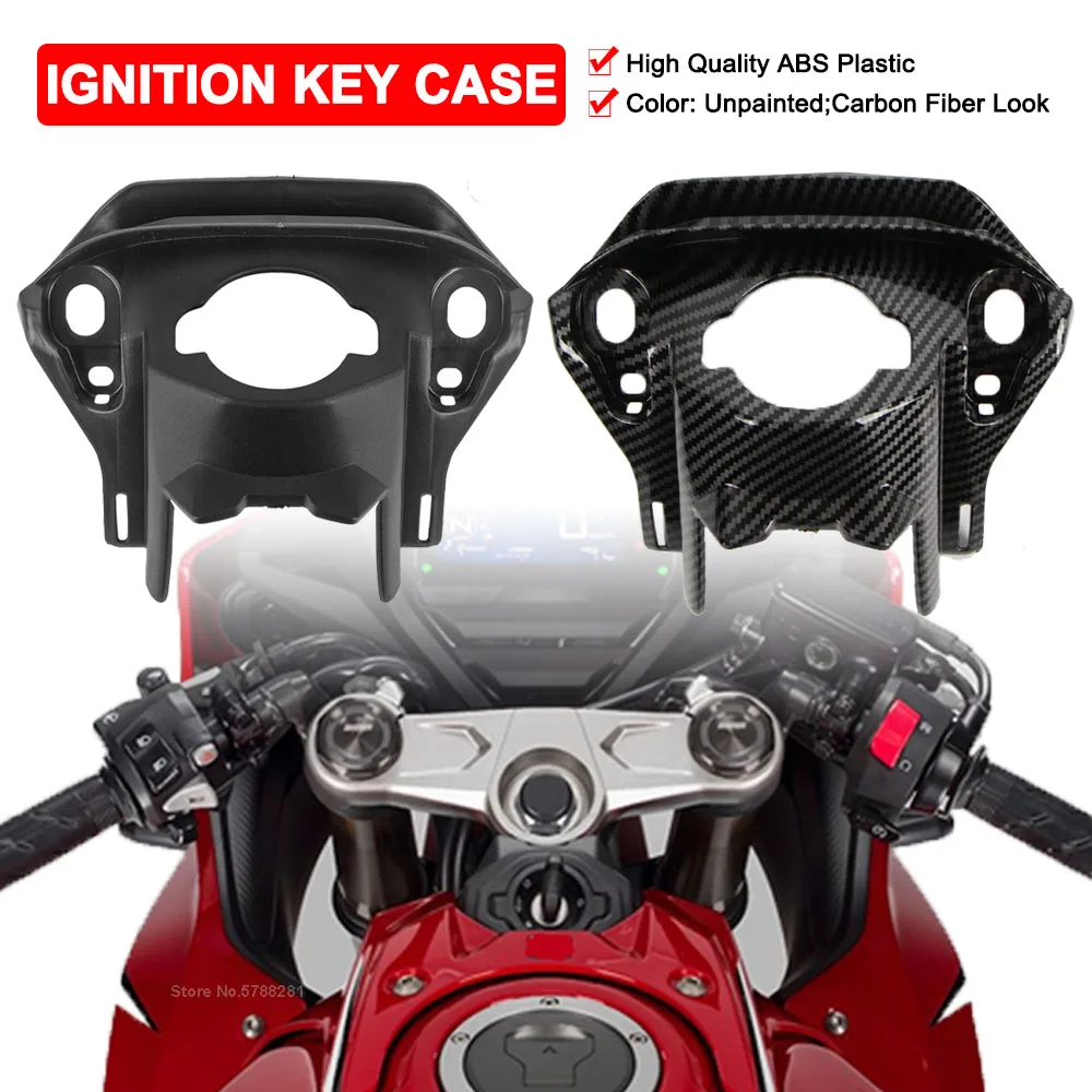 

Motorcycle Ignition Key Case Cover For Honda CB650R CBR650R CB CBR 650 R 2019-2023 2024 Gas Fuel Oil Tank Cover Protector Guard