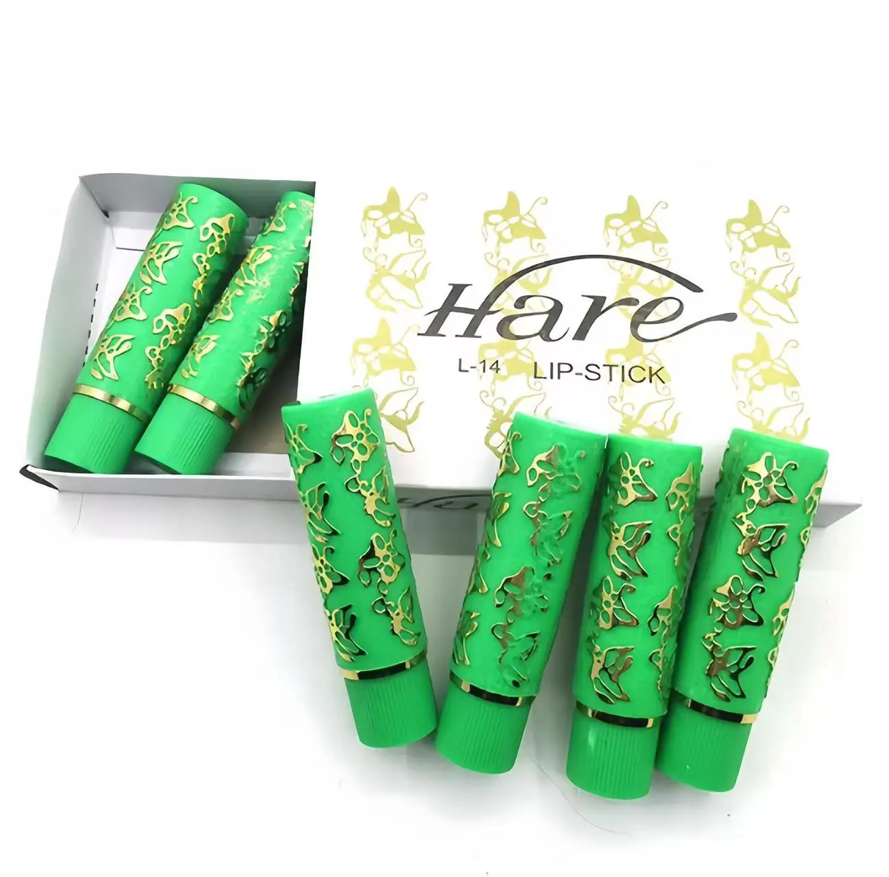 6Pcs/Set Waterproof Lipstick Sexy Lip Stick,Royal Pattern Vintage Embossed Lipstick Set,Color Mood Changing Moisturizing Makeup