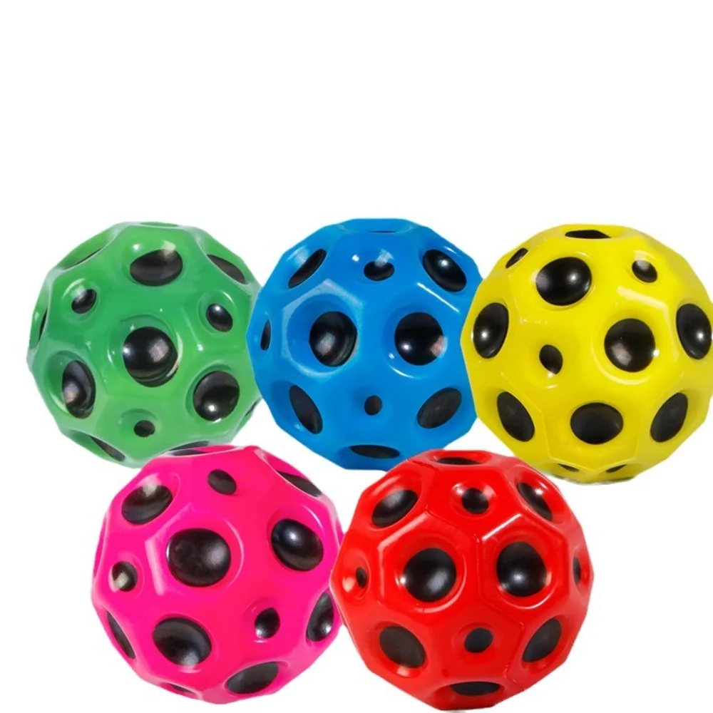 Mini Jump Ball High Bouncing Ball Hand Ball Game Leisure Wrist Return Rubber Ball Exercise Fun Wrist Elastic Ball Children