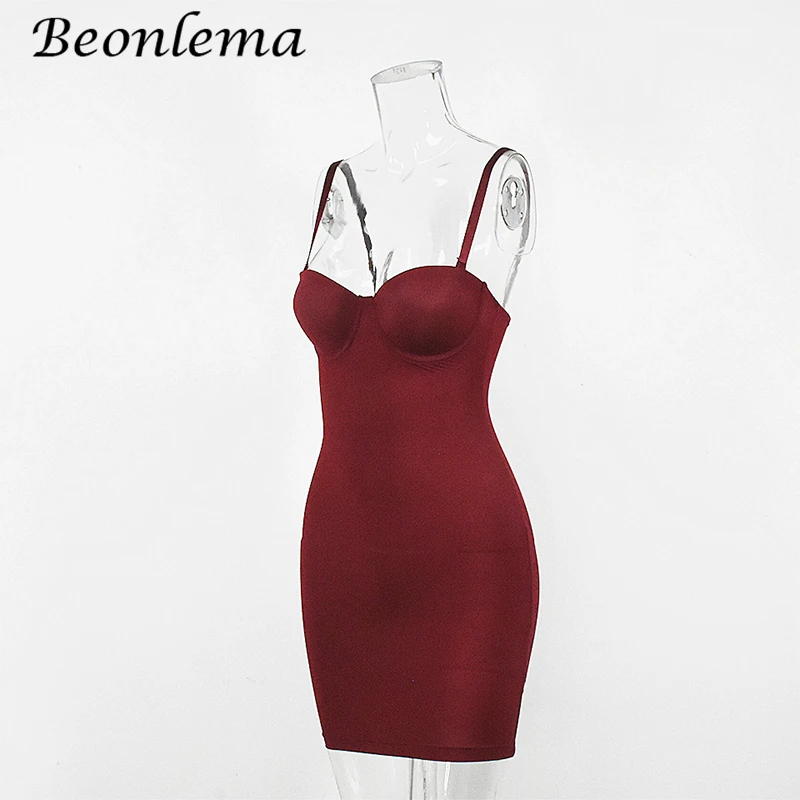 Shapewear Women Sexy Dress Control Slips Dress With Bra Push Up Slimming Sheath Underwear Body Shaper Waist Trainer Corset