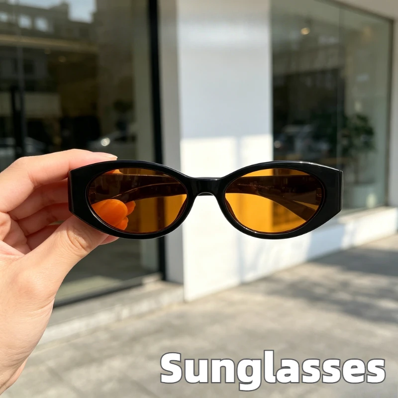 Oculos-de-sol-retro-pequenos-ovais-para-mulheres-varias-opcoes-de-cores-protecao-solar-moda-vintage-estilo-gatinho-para-streetwear-e-atividades-ao-ar-livre