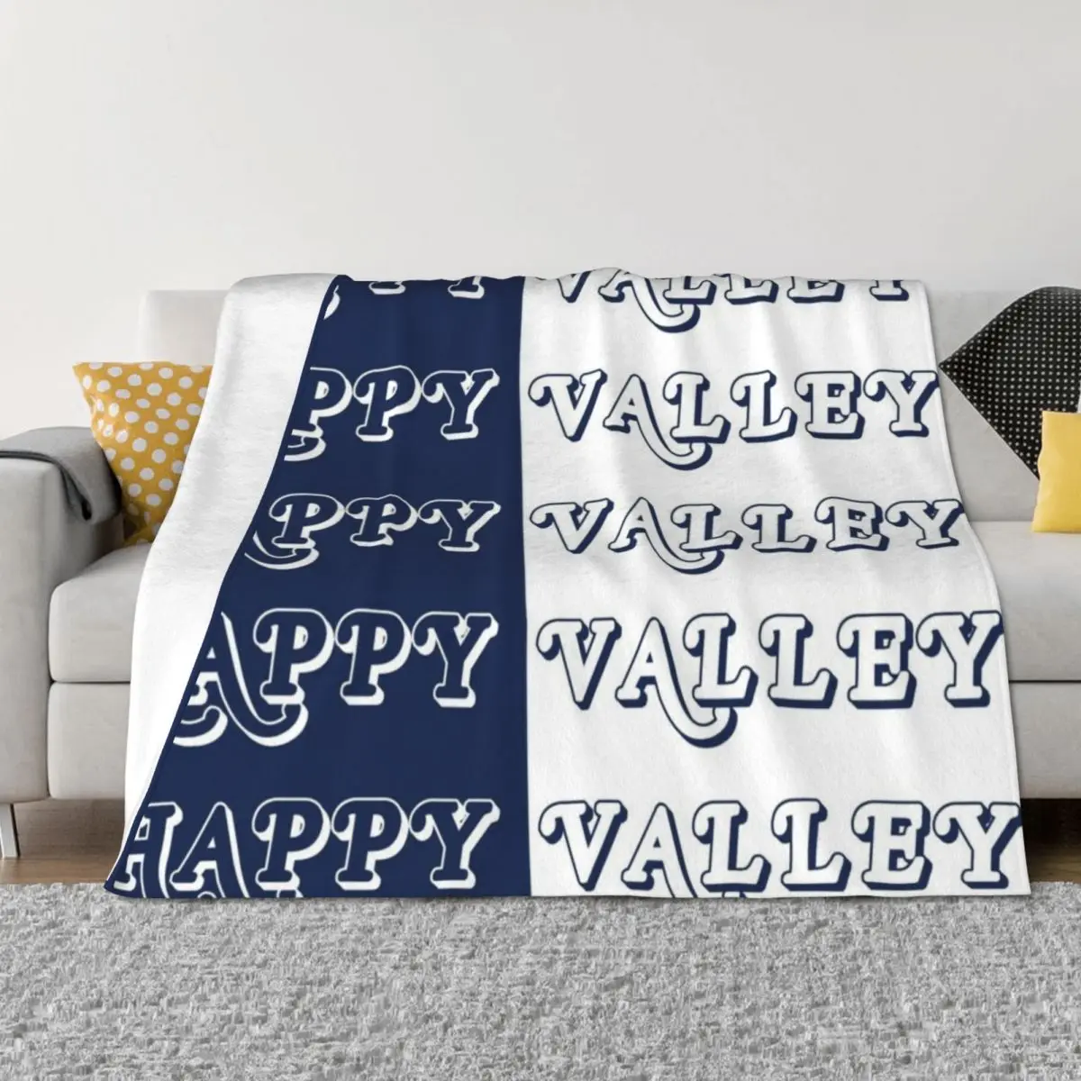 

happy valley Throw Blanket Thin Soft Designers Camping Blankets