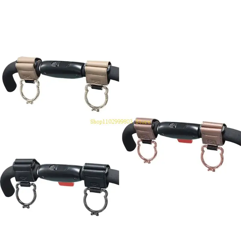 

2pcs Newborns Baby Strollers Organiser Hook Holds Up To 5kg Weight Travel Size J0MF