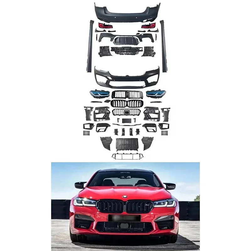 

Auto Parts PP Car Bumpers G30 2018-2020Y Upgrade TO G30 2021Y M5 Style Body Kit For BMW New 5S G30/38