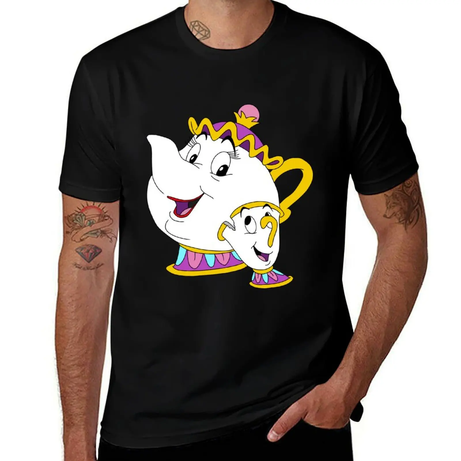 

Mrs Potts and Chip T-Shirt valentines boutique clothes summer tops graphics men clothes