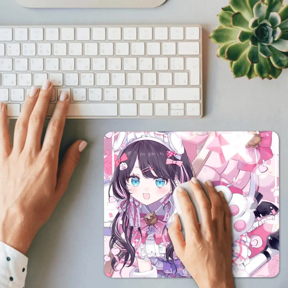 45x40 VSPO Mouse Pad VTuber Virtual YouTuber Small Mousepad 22x18 Computer Keyboard Pad Anime Pc Desk Accessories Gaming Mat