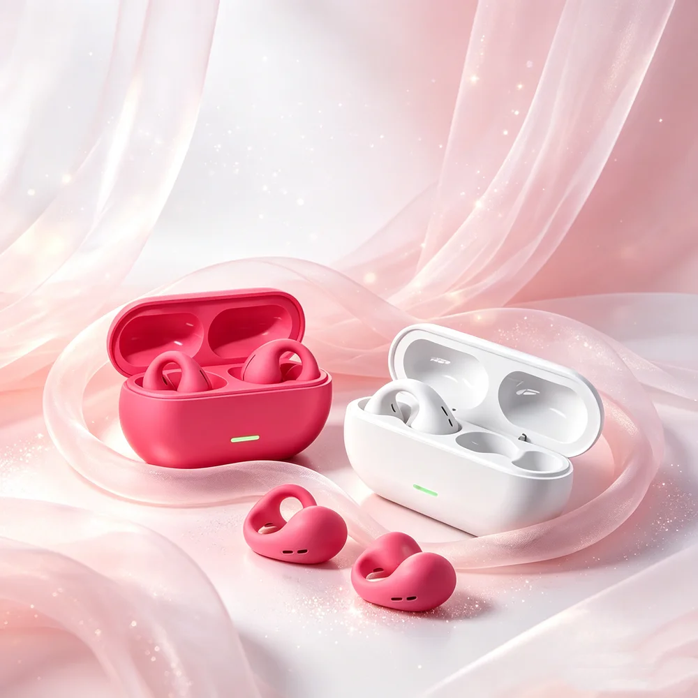 Bluetooth Headphones Bluetooth Earphones Touch-control Bluetooth Earphones Provide Intuitive Playback Management Without Buttons