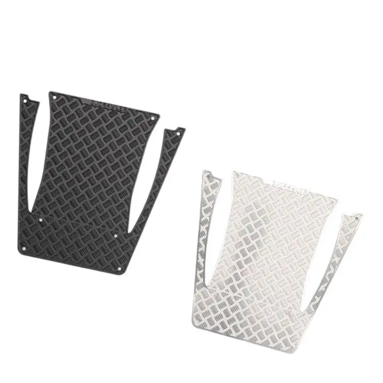 1/18 Hood Metal Skid Plate Hood Center Decoration Sheet for TRX-4M Defender D90 D110 TRX4M RC Car Upgrade Parts