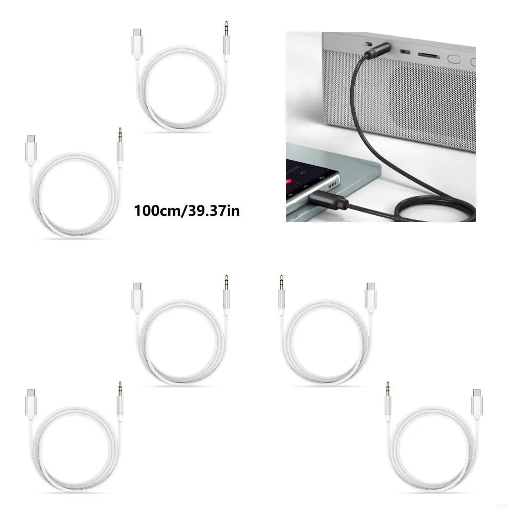

Y5jb type C до 3,5 мм Audios Cable USB C до 3,5 мм Audios Auxs Gacks Кабель для универсальной совместимости с устройствами типа
