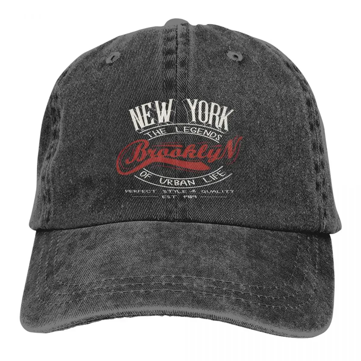 Fashion Brooklyn New York Queens Baseball Caps for Men Women Distressed Sun Cap Outdoor Workouts Caps Hat