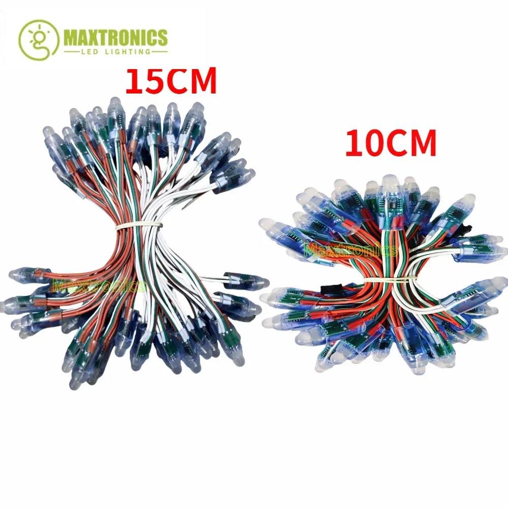 DC5V 500/1000 pz 10/15CM WS2811 moduli LED Pixel Light 12MM Full Color RGB String Lamp o Kit impermeabile per la decorazione domestica delle vacanze