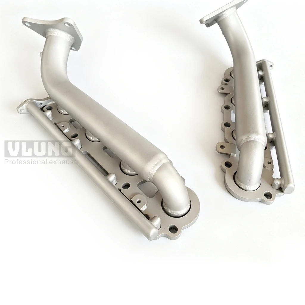 Exhaust Manifold Header For Toyota Land Cruiser 100 UZJ100 Cruiser Cygnus 4.7L 2UZ-FE 1998-2007 Stainless Steel High Performance