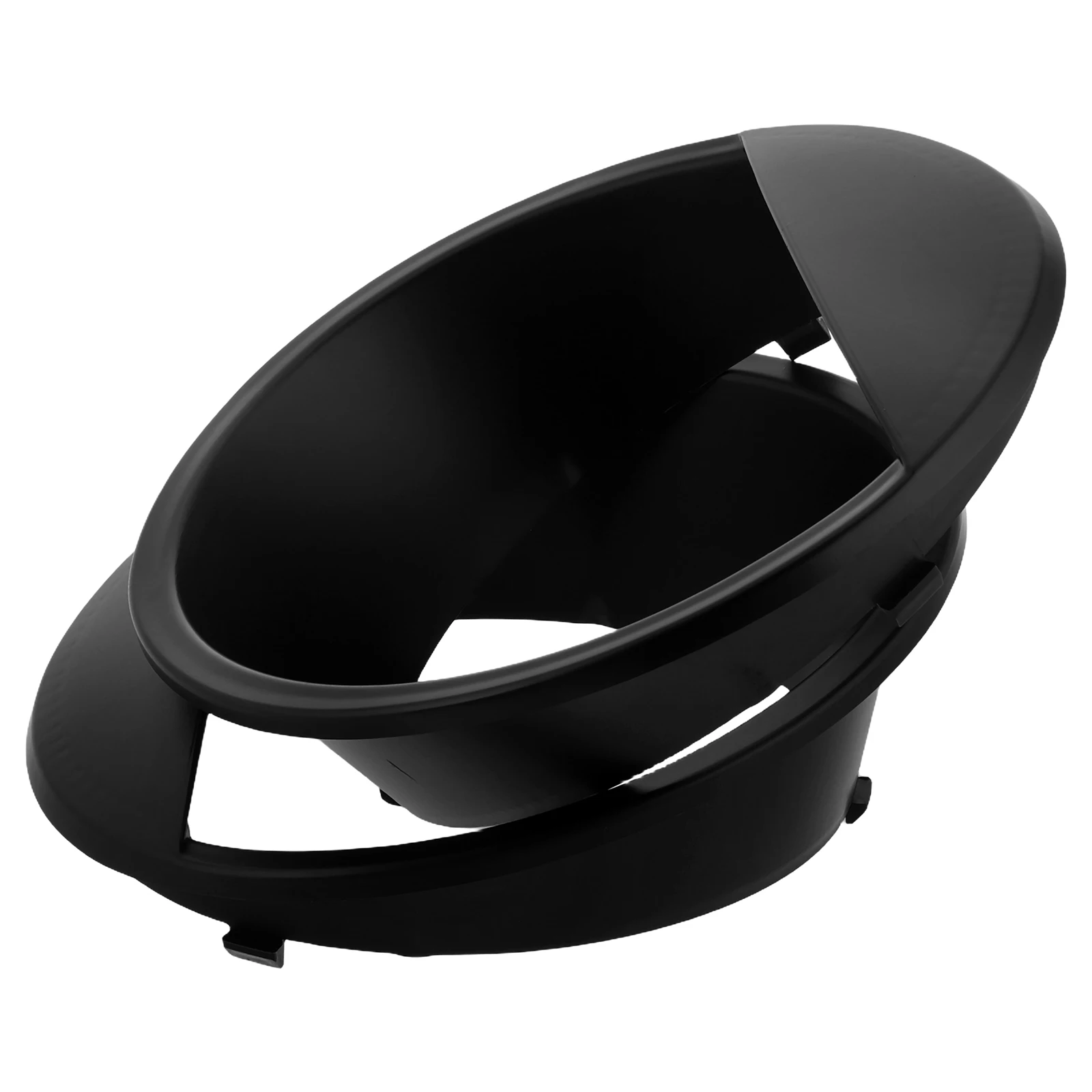 

2pcs 7 Inch Black Headlight Bezels Headlamp Cover Trim Guard Plastic Lamps Matte Durable Weatherproof Replacement Front