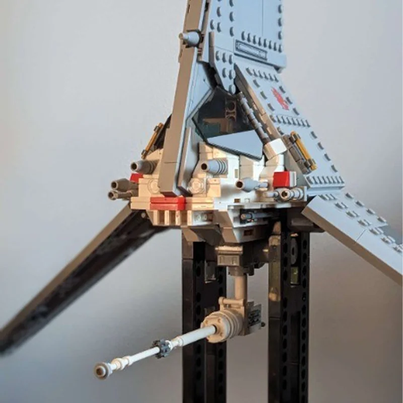 795pcs MOC T Skyhopper Star Battle UCSed Model Building Blocks Arsitektur Rakitan Hadiah Natal DIY Mainan Ide Bata Anak-anak