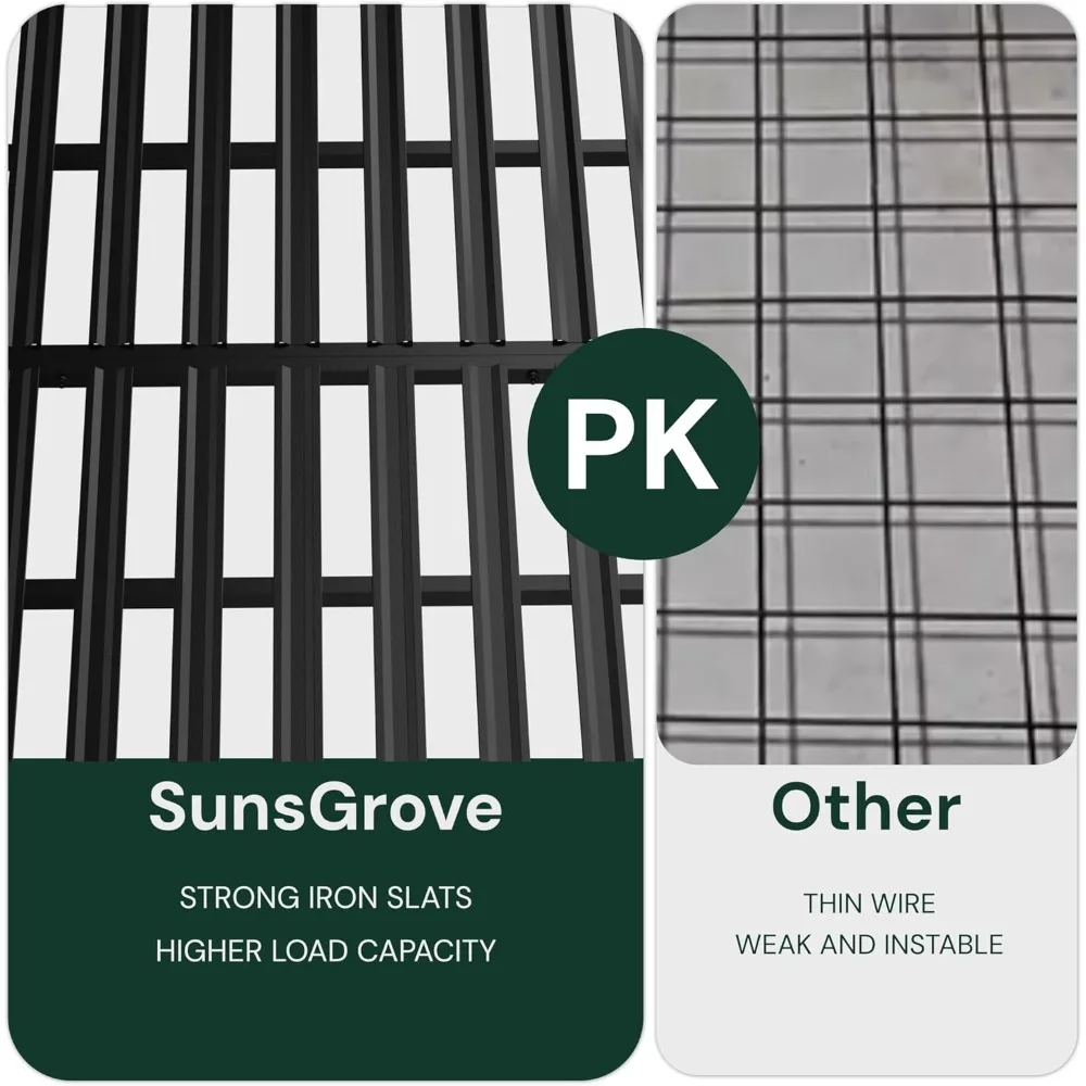 Organizzazione per rack di stoccaggio per garage sopraelevato, rack di stoccaggio regolabili montati a soffitto, capacità di peso di 800 libbre