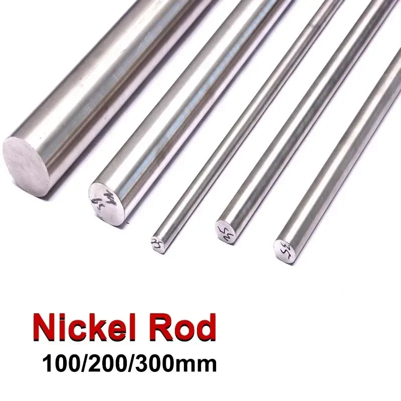 99.99% Pure Nickel Rod Anode for Scientific Lab Research Various Sizes Available