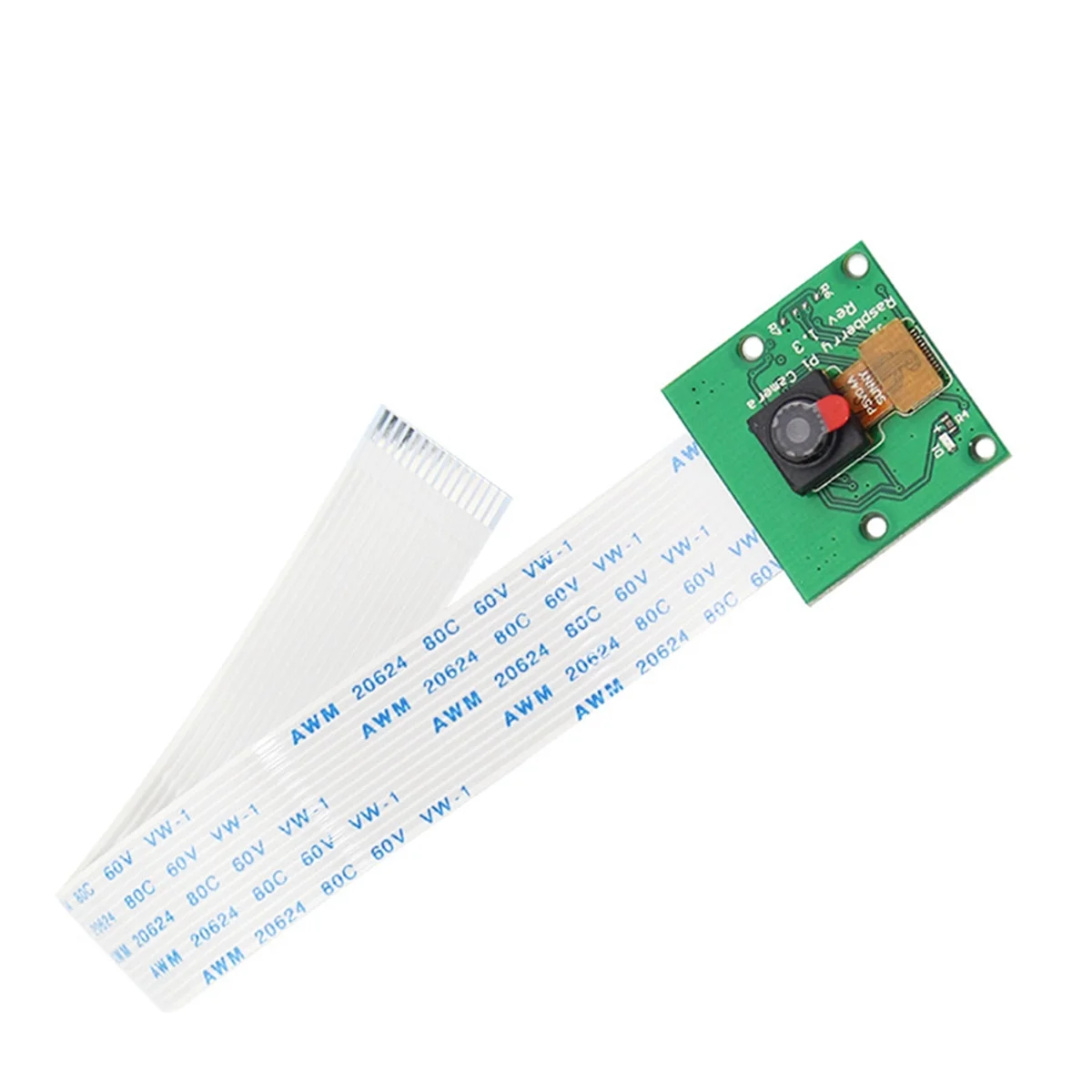 A10I 5MP OV5647 Camera Module for 4B 3B+ 3B 2B, 65° Viewing Angle, 1080P 720P Output Fixed Focus