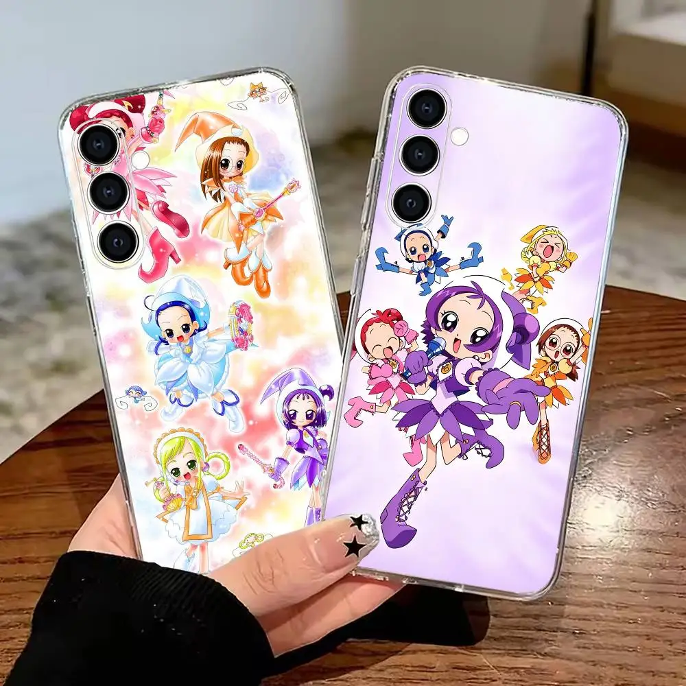 Cute anime M-Magical DoReMi Phone Case for Samsung Galaxy A55 A06 A16 A26 A36 A56 A25 A35 A15 A54 Clear TPU Soft Case