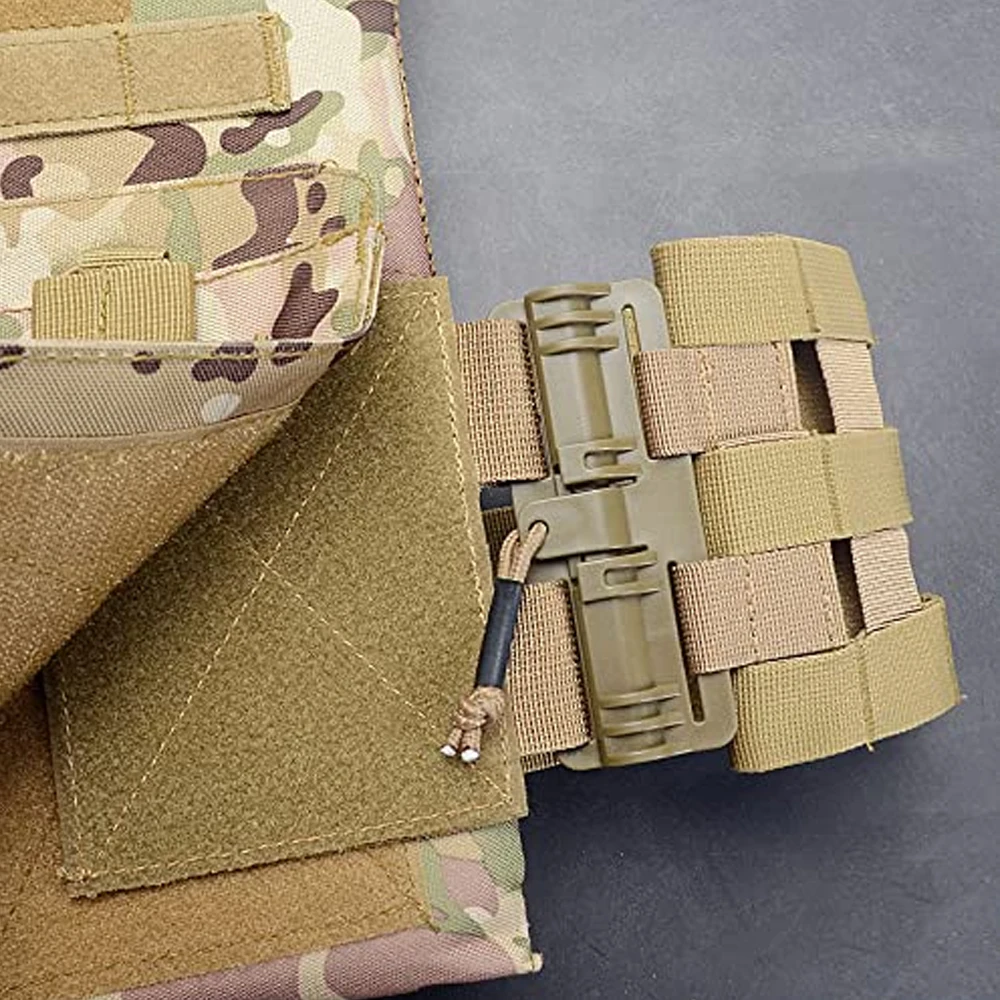Chaleco táctico JPC MOLLE con hebilla rápida y correas laterales - imagen 3