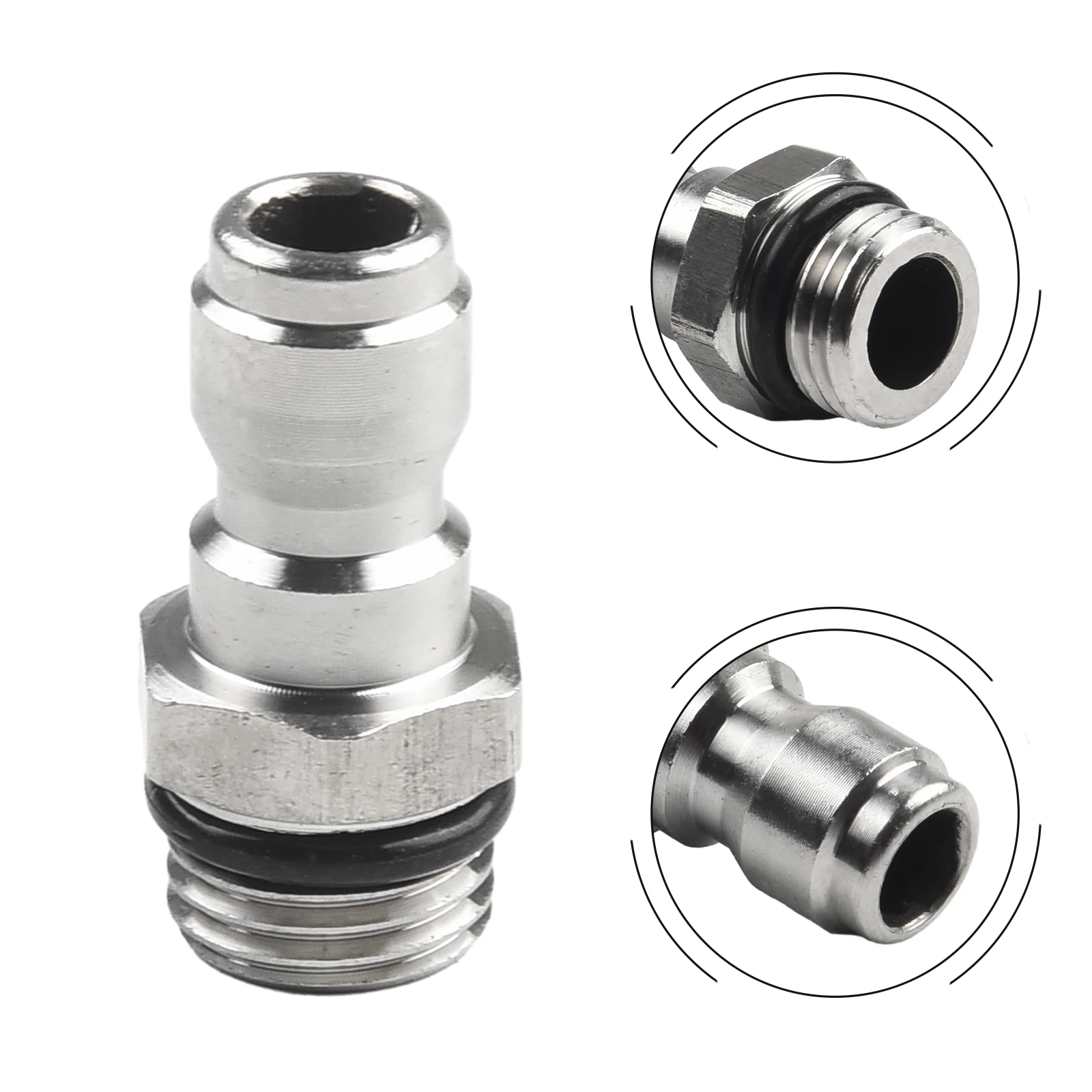 Pressure Washer Connector High Pressure Washer Snow Foam Bottle Attachment 1/4 Inch Quick Connect Compatibility