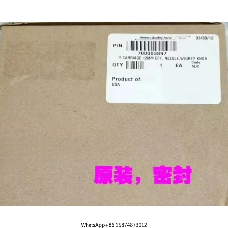 For Waters 700003897 Y Carriage 12MM EFF need le W/Grey KN0B Sample Manager Y Slide Frame Original Sealed WATERS ACQUITY 1 Piece