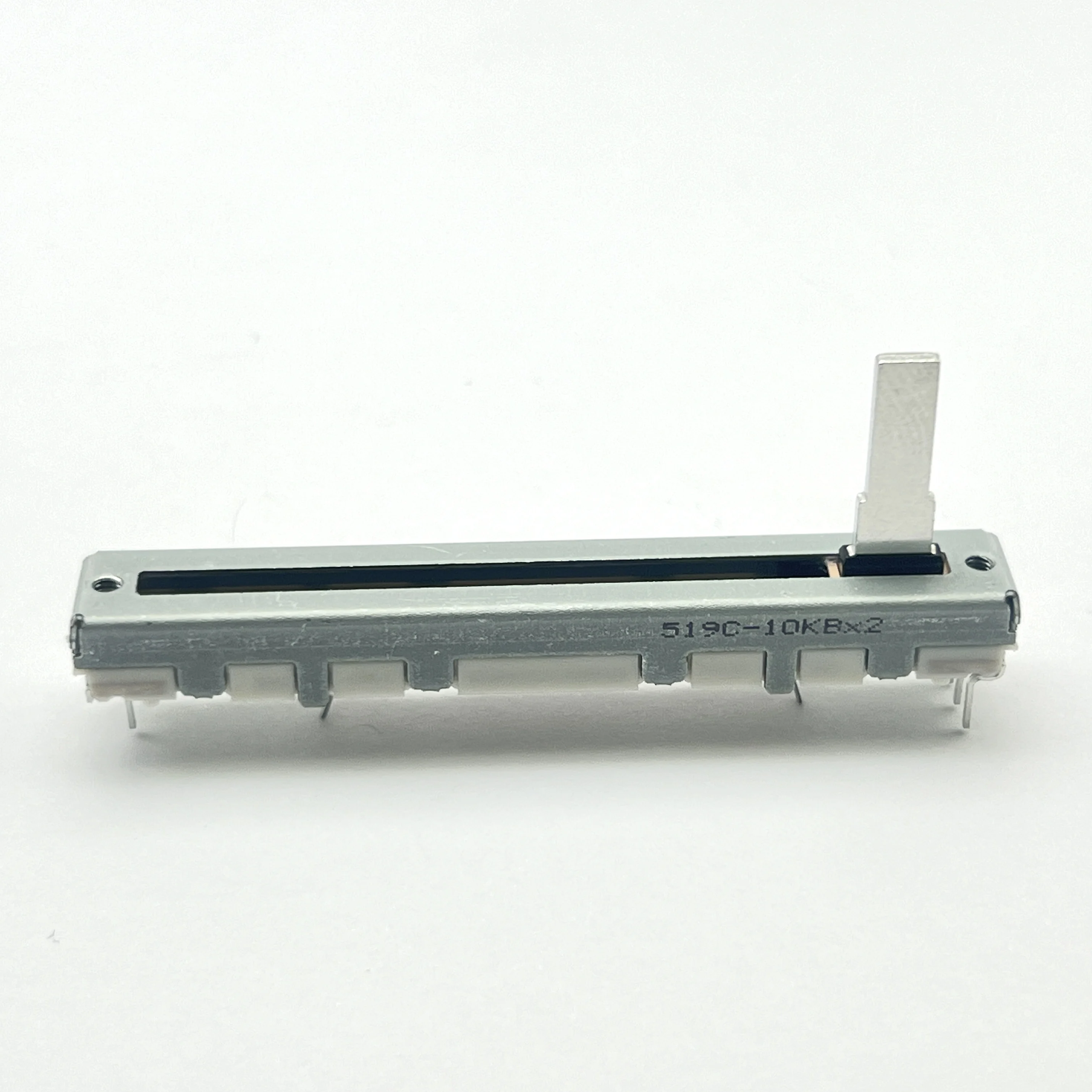 2 piece ALPS imported from Japan 60mm straight sliding potentiometer B10KX2 with resistance handle length 15mm stroke 45mm
